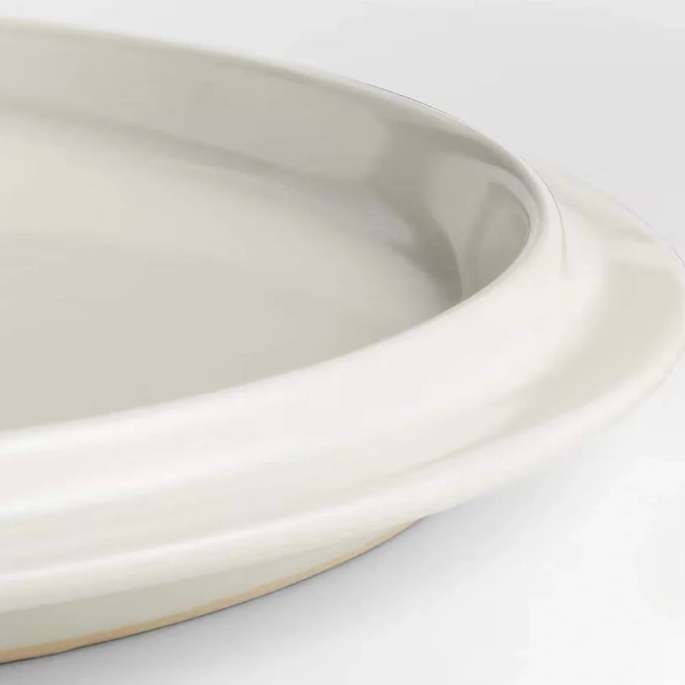 Crate&Barrel Pile Parfaite Dinner Plate by Athena Calderone Collection